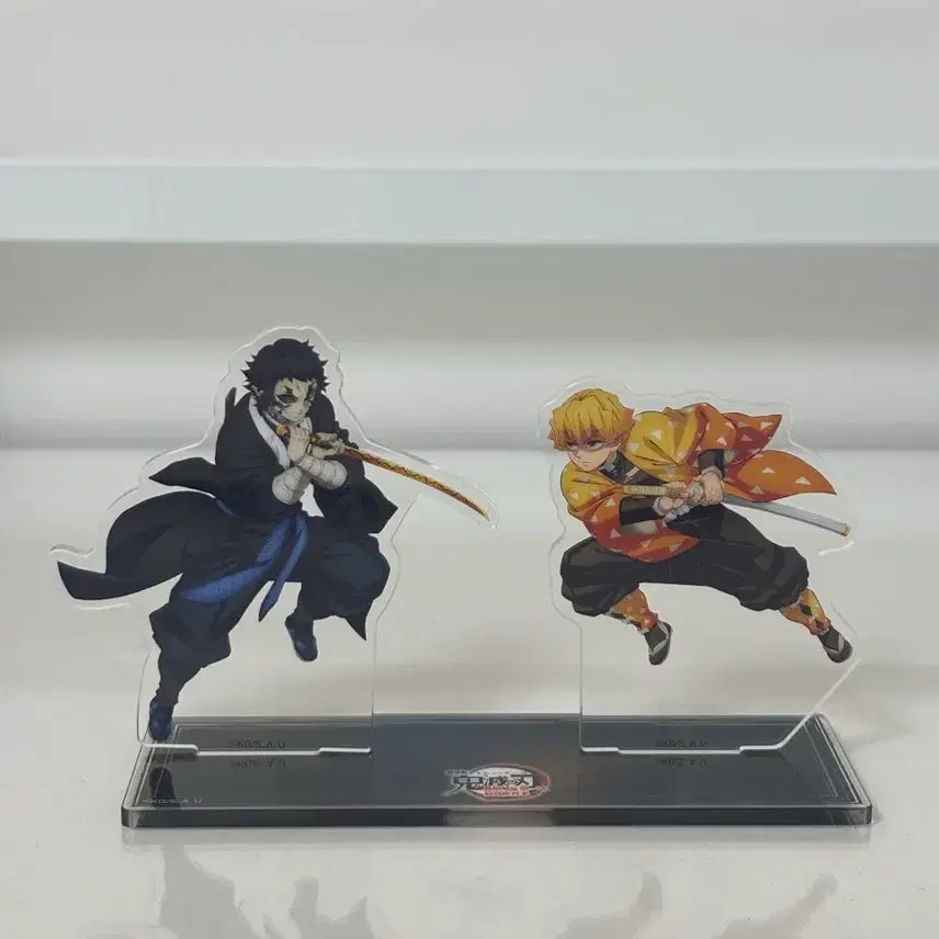 [BUNJANG] Demon Slayer Zenitsu vs Kaigaku Acrylic Diorama / (급전) 귀멸의칼날 젠이츠 vs 카이가쿠 아크릴 디오라마 무한성