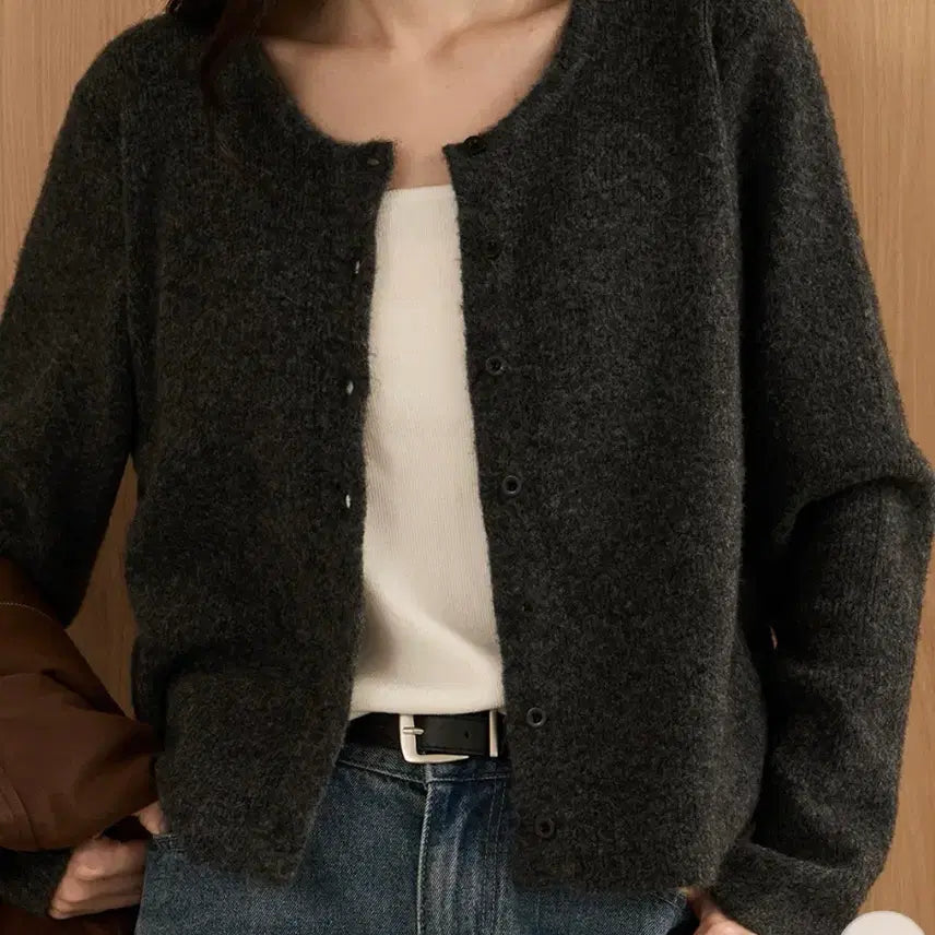 [BUNJANG] Gonggu Woman Layered Cardigan / 공구우먼 레이어드가디건 빅사이즈