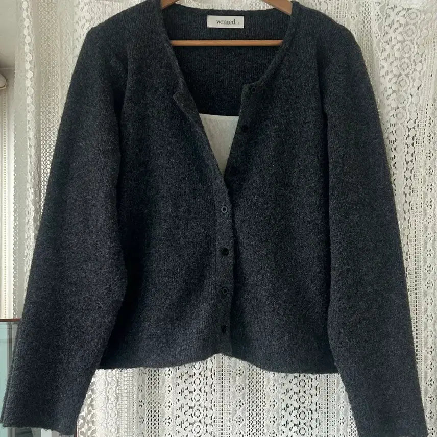 [BUNJANG] Gonggu Woman Layered Cardigan / 공구우먼 레이어드가디건 빅사이즈