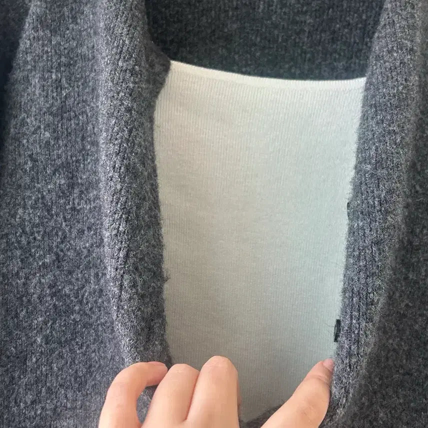 [BUNJANG] Gonggu Woman Layered Cardigan / 공구우먼 레이어드가디건 빅사이즈