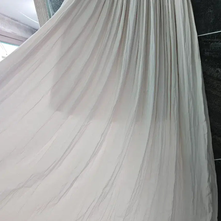 [BUNJANG] Ivory Long Skirt / 아이보리 롱 스커트