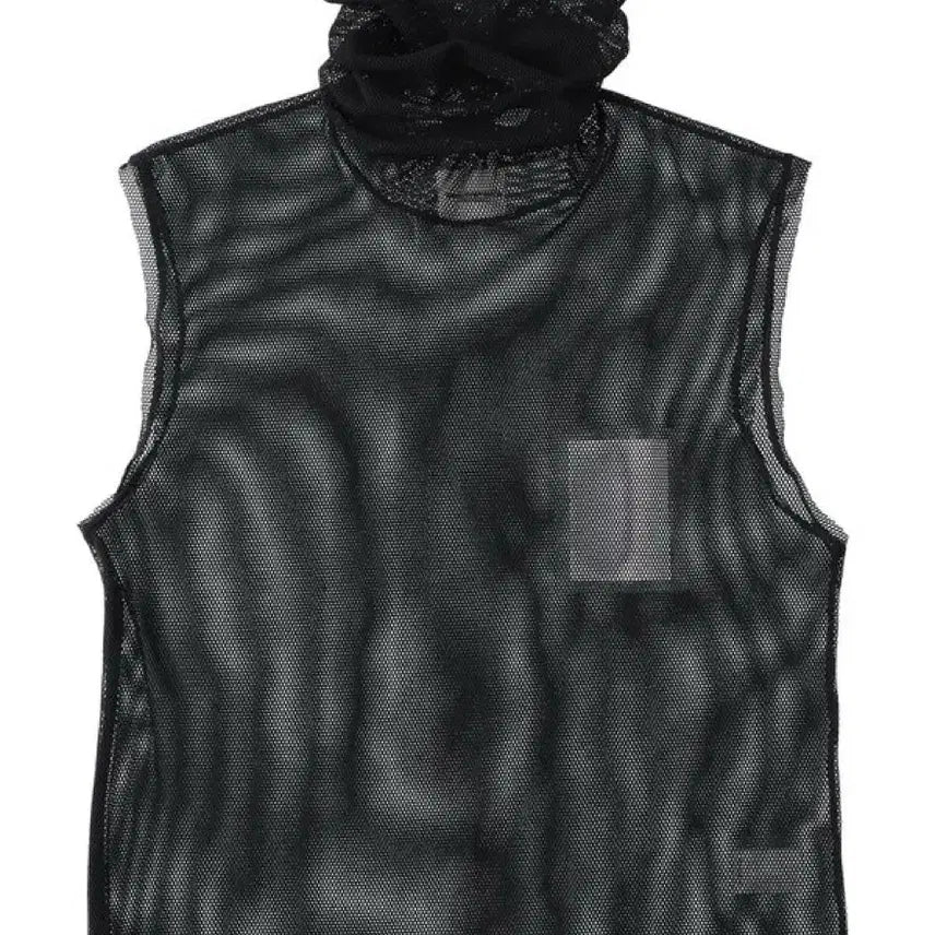 [BUNJANG] Soloist Sleeveless Mesh Top / 솔로이스트 NOT TURTLENECK SLEEVELESS 메쉬 탑 셔츠