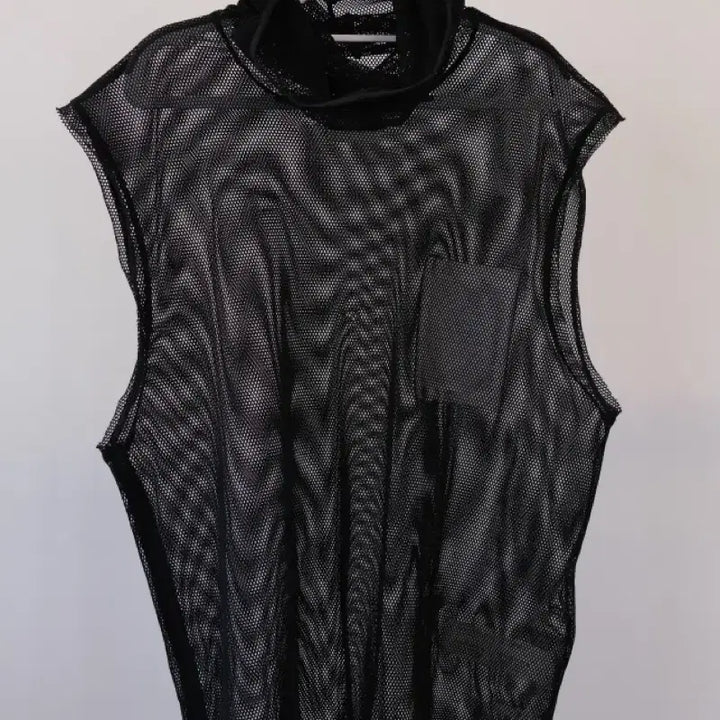 [BUNJANG] Soloist Sleeveless Mesh Top / 솔로이스트 NOT TURTLENECK SLEEVELESS 메쉬 탑 셔츠