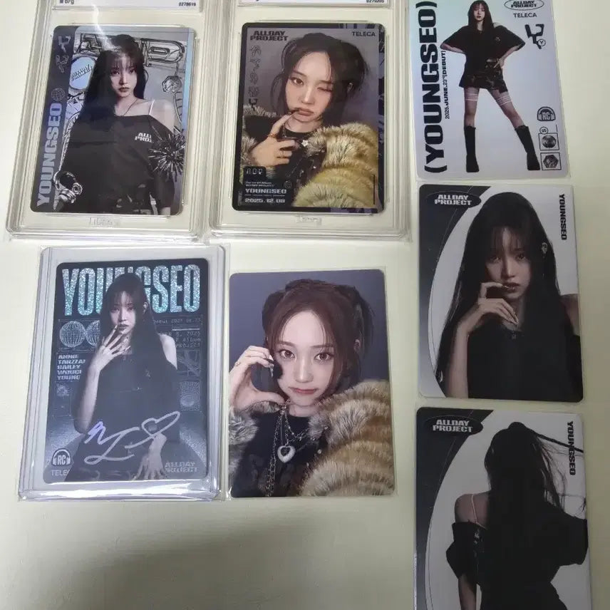 [BUNJANG] All Day Project Tereca Youngseo Photocard Bundle Set / 올데이프로젝트 테레카 영서 카드 일괄