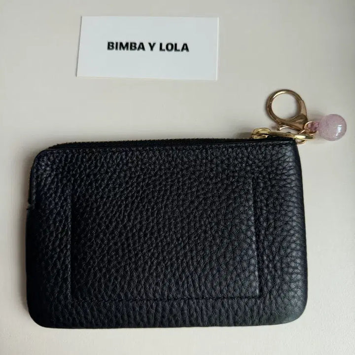 [BUNJANG] Bimba Y Lola Leather Card Wallet Pouch / 빔바이롤라 소가죽 카드 지갑 파우치