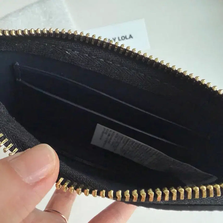 [BUNJANG] Bimba Y Lola Leather Card Wallet Pouch / 빔바이롤라 소가죽 카드 지갑 파우치