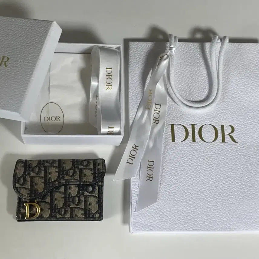 [BUNJANG] Dior Oblique Saddle Card Holder / 디올 오블리크 새들카드지갑