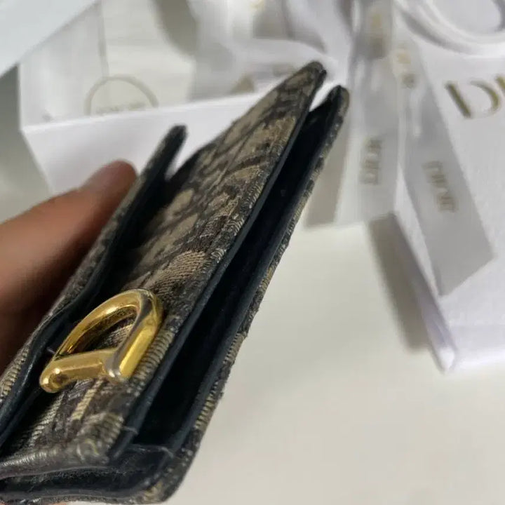 [BUNJANG] Dior Oblique Saddle Card Holder / 디올 오블리크 새들카드지갑