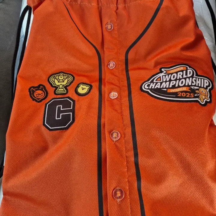 [BUNJANG] Cookie Run 2025 Championship Orange Jersey Bag / 쿠키런 2025 챔피언쉽 오렌지색 져지 가방