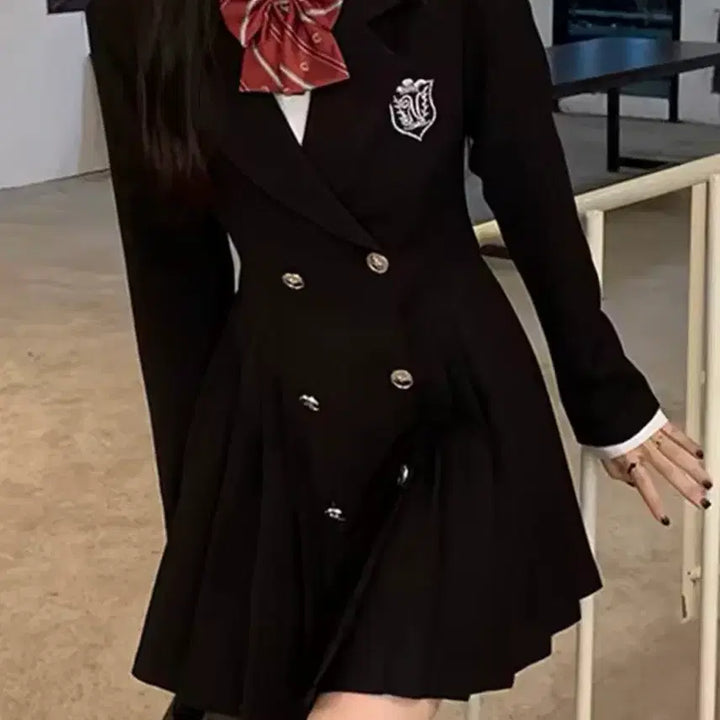 [BUNJANG] Preppy Look Dress Set / 프레피룩 세트 판매 (졸업사진)