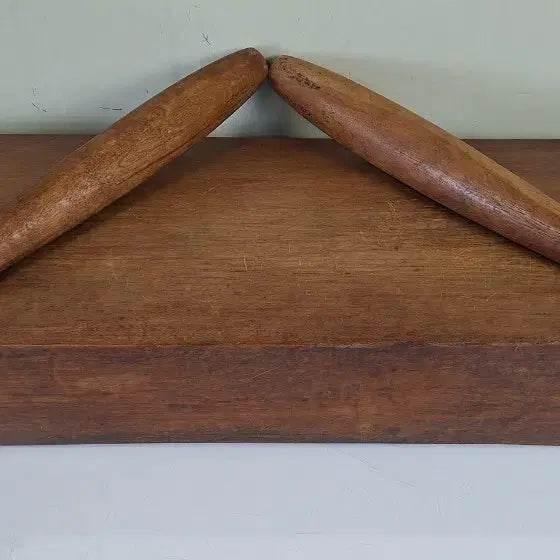 [BUNJANG] Vintage Boxwood Dodging Mallet / 근대사 수집 자료 옛날 민속품 박달나무 다듬이 방망이