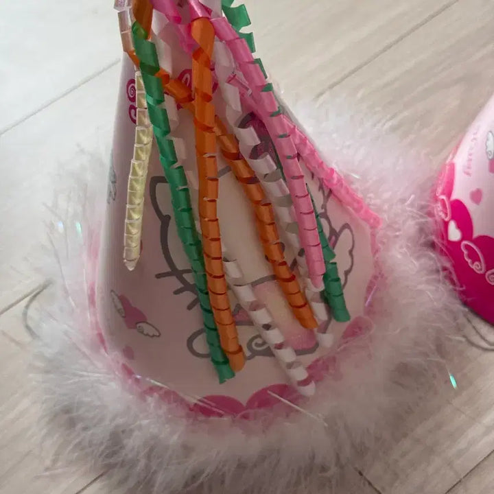 [BUNJANG] Hello Kitty Cone Hat Set / 고전 헬로키티 꼬깔콘