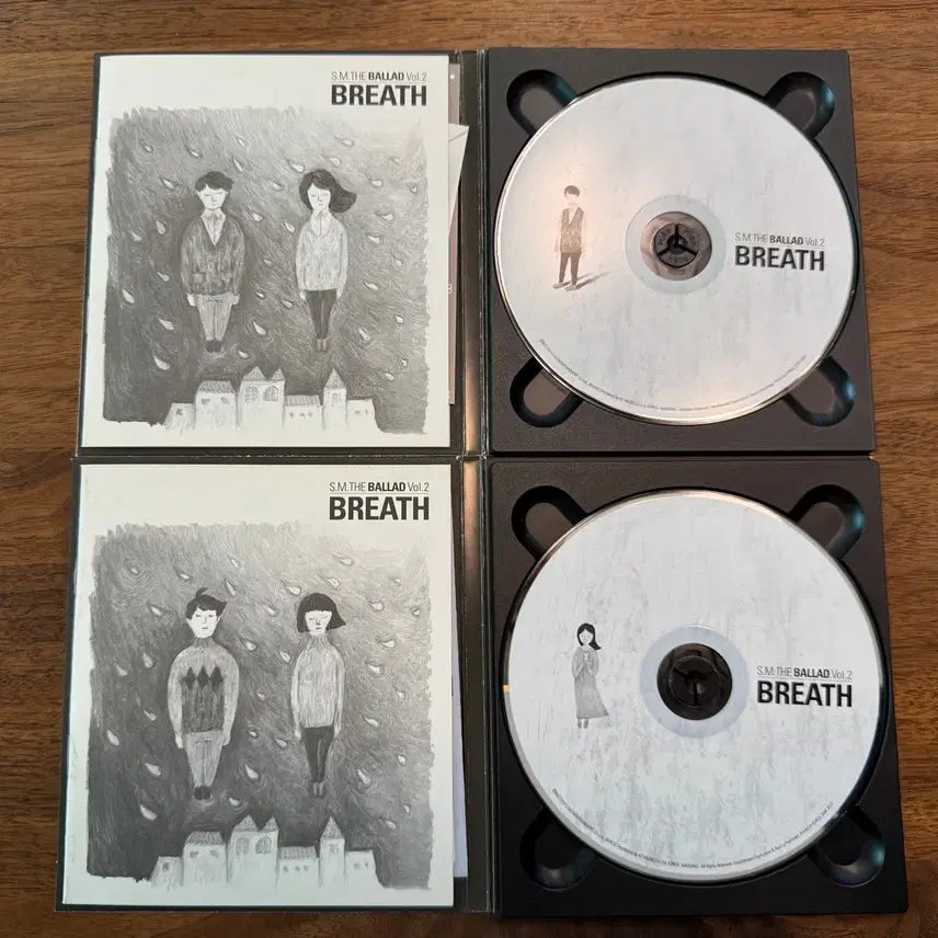[BUNJANG] SM The Ballad Breath Album Bundle Set / 에스엠 더 발라드 - Breath 숨소리 한/중 일괄