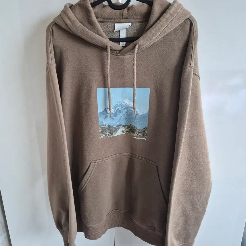 [BUNJANG] H&amp;M Relaxed Fit Brown Hoodie M / *H&amp;M 릴렉스핏 브라운 후드티 M*