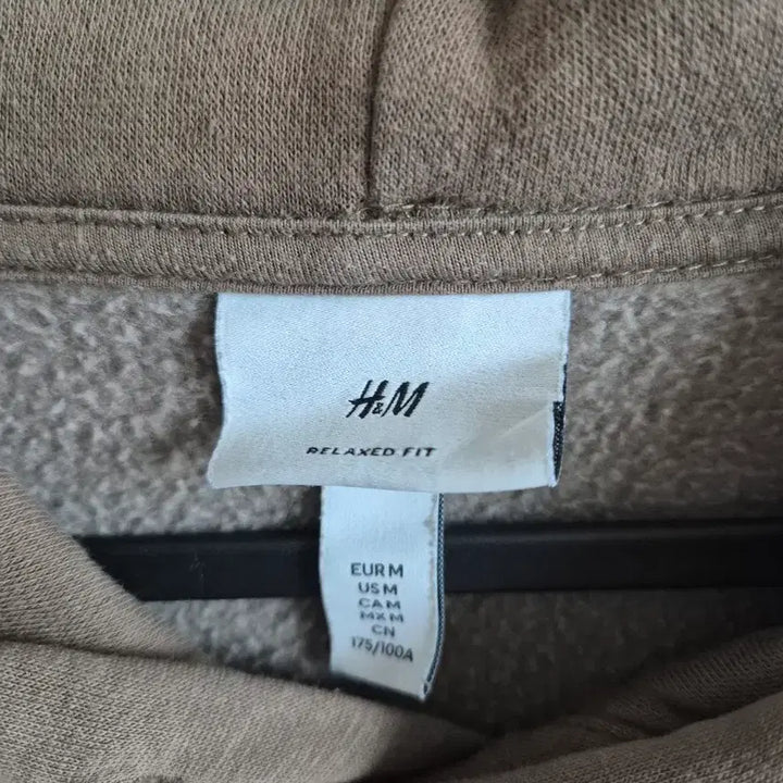 [BUNJANG] H&amp;M Relaxed Fit Brown Hoodie M / *H&amp;M 릴렉스핏 브라운 후드티 M*