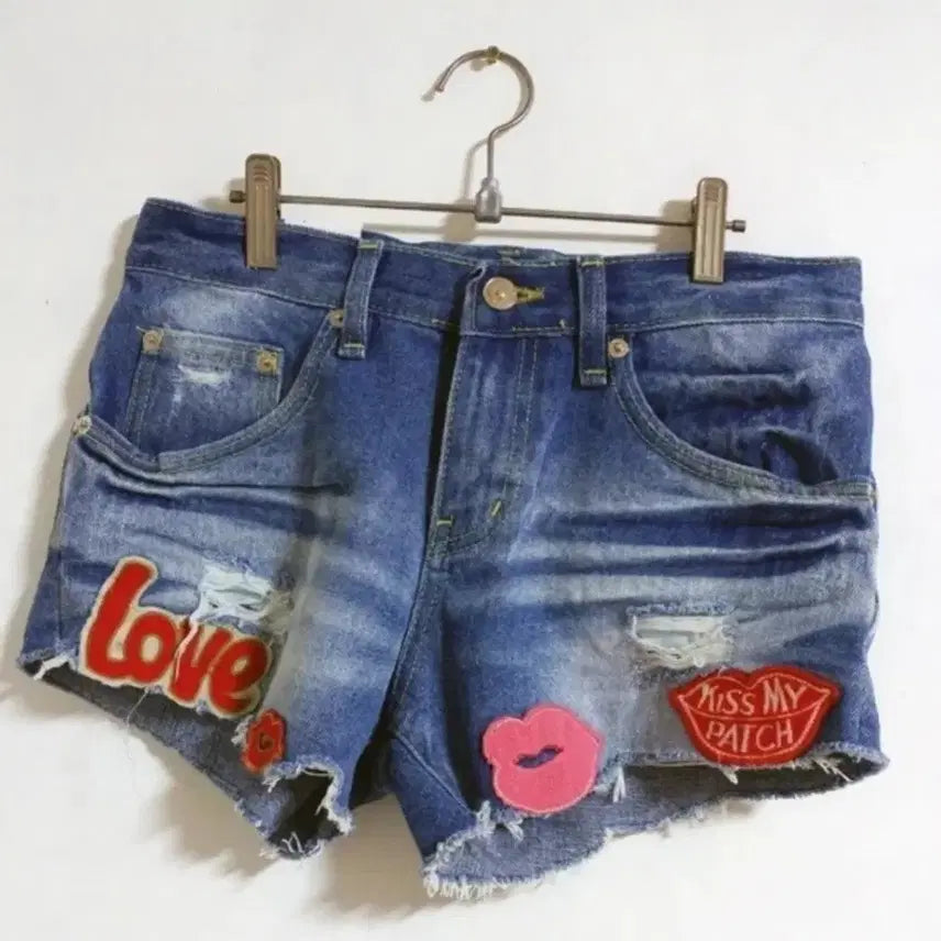 [BUNJANG] Wednesday Denim Shorts / 여성 청바지 청반바지 숏팬츠 데님 바지 웬즈데이 제품입니다단면 사