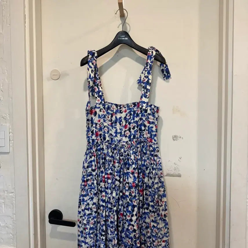 [BUNJANG] Mii Collection Tie Long Dress / 미이컬렉션 Mii collection 타이 롱원피스