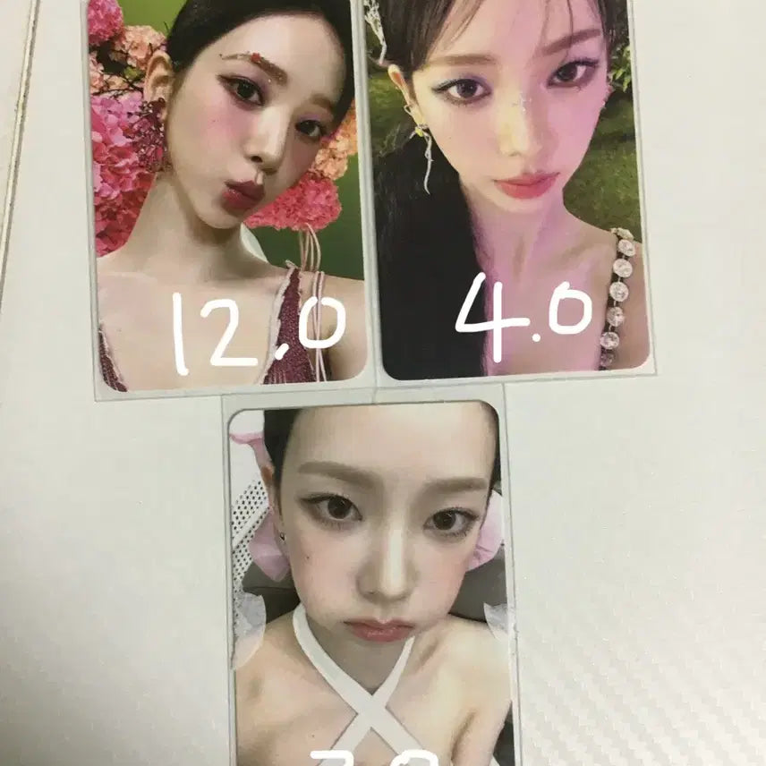 [BUNJANG] Aespa Karina Winter Photocard Bundle Set / 에스파 포카 양도 카리나 포카 윈터 리치맨 시그 배럴띵스