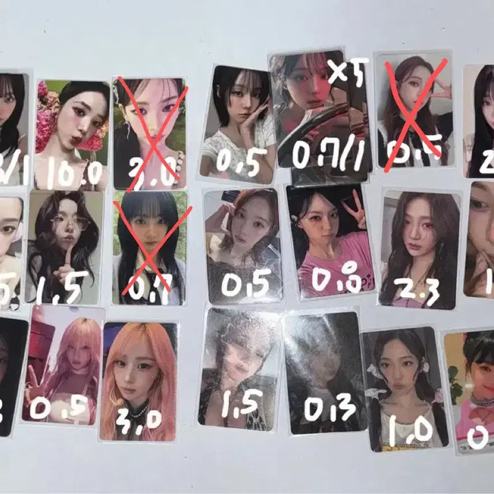 [BUNJANG] Aespa Karina Winter Photocard Bundle Set / 에스파 포카 양도 카리나 포카 윈터 리치맨 시그 배럴띵스