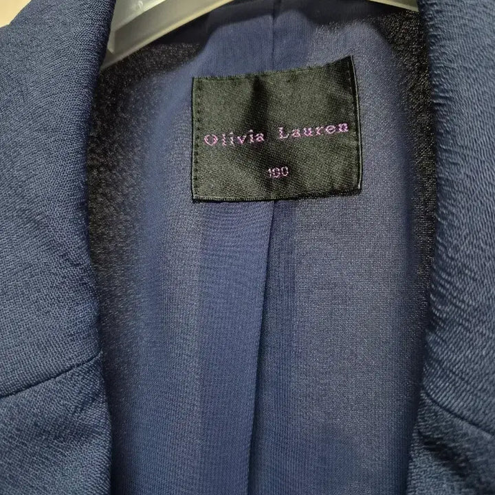 [BUNJANG] Olivia Lauren Navy Single Jacket 100 / 올리비아로렌 싱글자켓100