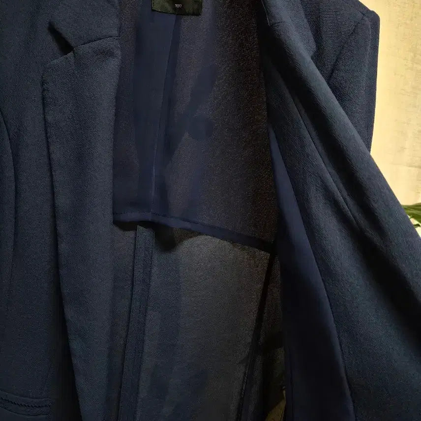 [BUNJANG] Olivia Lauren Navy Single Jacket 100 / 올리비아로렌 싱글자켓100