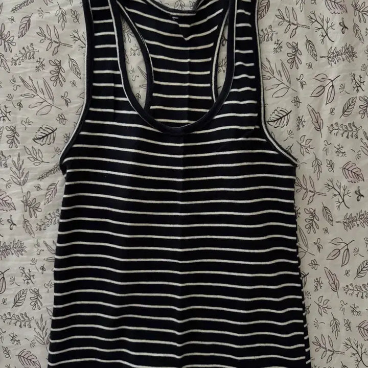 [BUNJANG] Stripe Mango Tank Top / STRIPE MANGO TANK