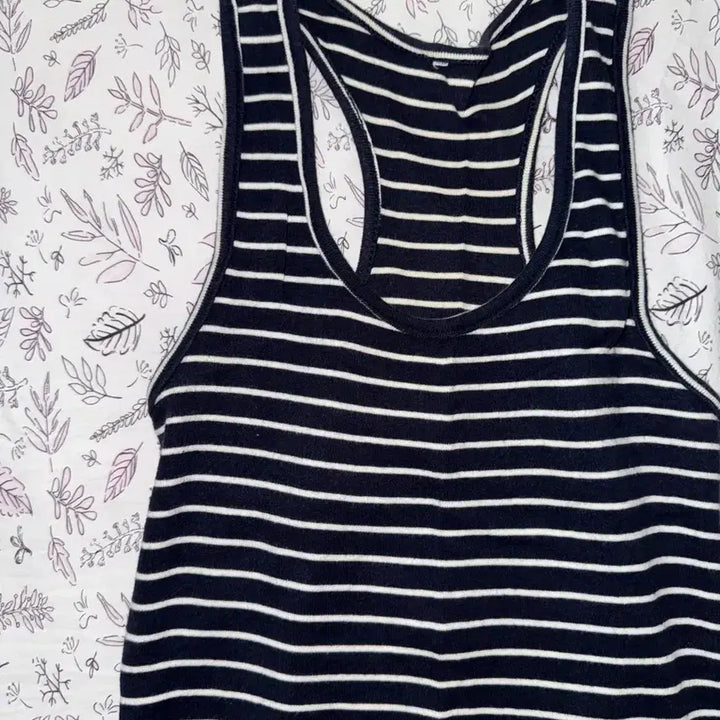 [BUNJANG] Stripe Mango Tank Top / STRIPE MANGO TANK