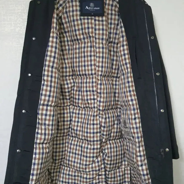 [BUNJANG] Aquascutum Hungarian Goose Down Black Coat (Size 95) / 아쿠아스큐텀 헝가리 구스 블랙 코트 95 새상품급 2025년