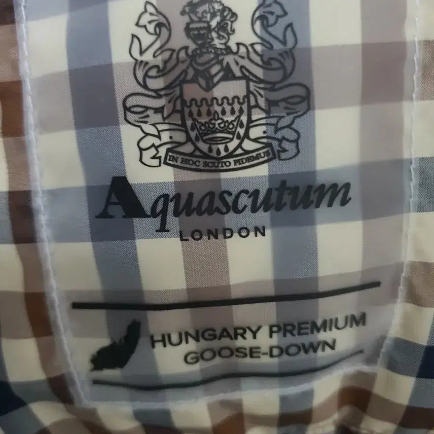 [BUNJANG] Aquascutum Hungarian Goose Down Black Coat (Size 95) / 아쿠아스큐텀 헝가리 구스 블랙 코트 95 새상품급 2025년