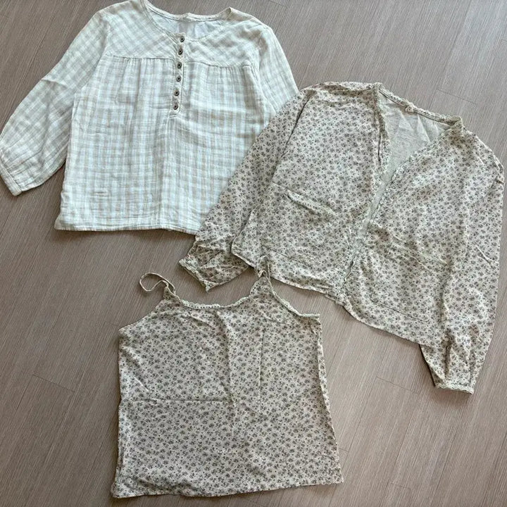 [SOLD OUT] 블라우스 가디건 나시