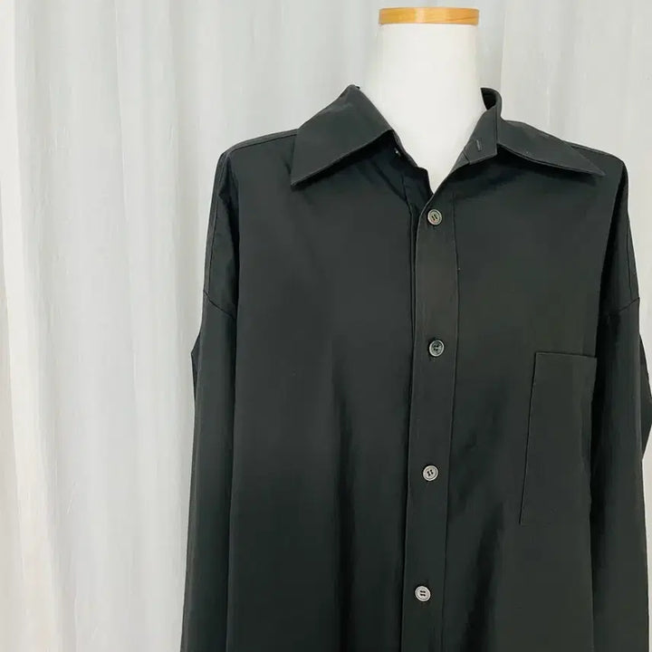[BUNJANG] Unisex Oversized Khaki Shirt / (새상품) 큰사이즈 카키셔츠/공용