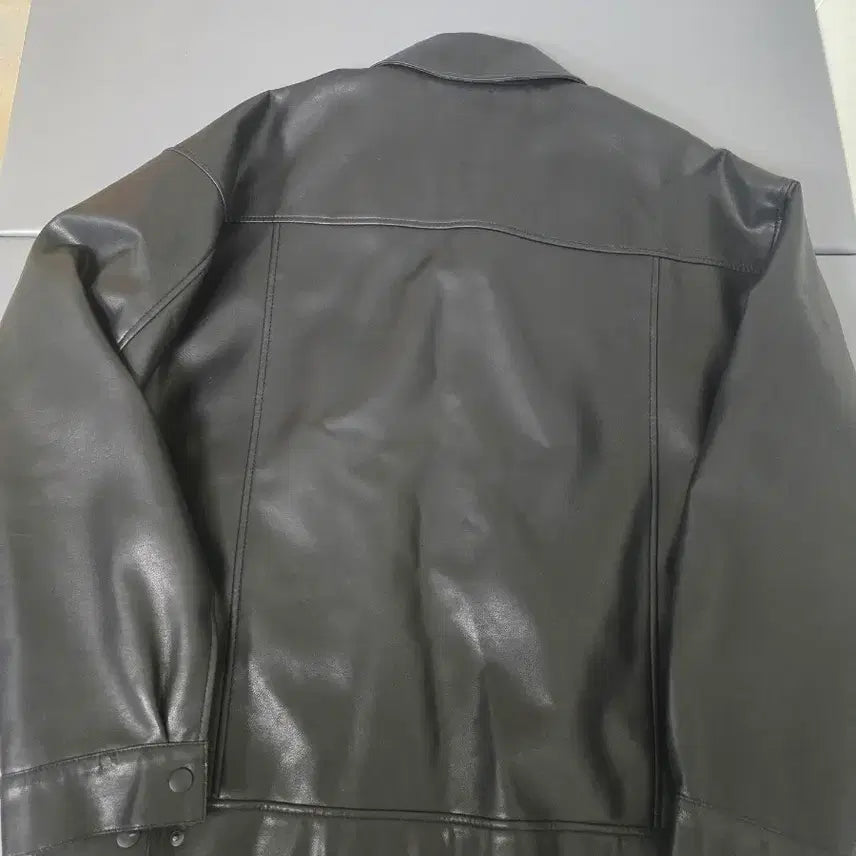 [BUNJANG] Dope Jason Leather Jacket / 도프제이슨 가죽자켓