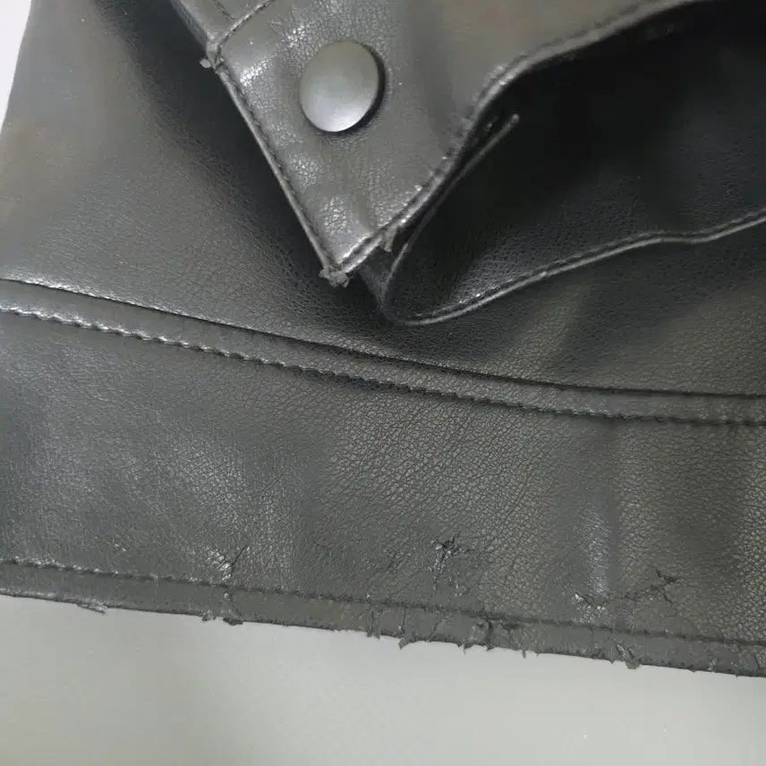 [BUNJANG] Dope Jason Leather Jacket / 도프제이슨 가죽자켓