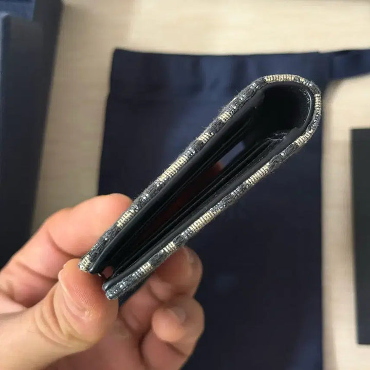 [SOLD OUT] [풀구성] 디올 오블리크 카드지갑 오거나이저 베이지