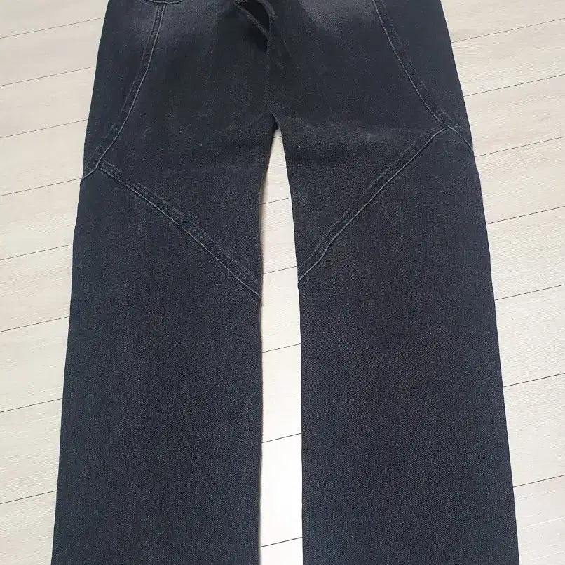 [BUNJANG] Piece Worker Black Denim Pants M28 / PIECE WORKER 블랙진바지M28 새상품