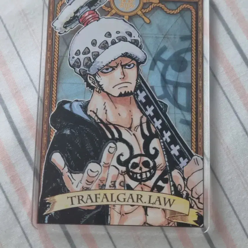 [BUNJANG] One Piece Trafalgar Law Status Card Acrylic Card / 원피스 트라팔가 로우 스테이터스 카드 스테카 아크릴카드 굿즈