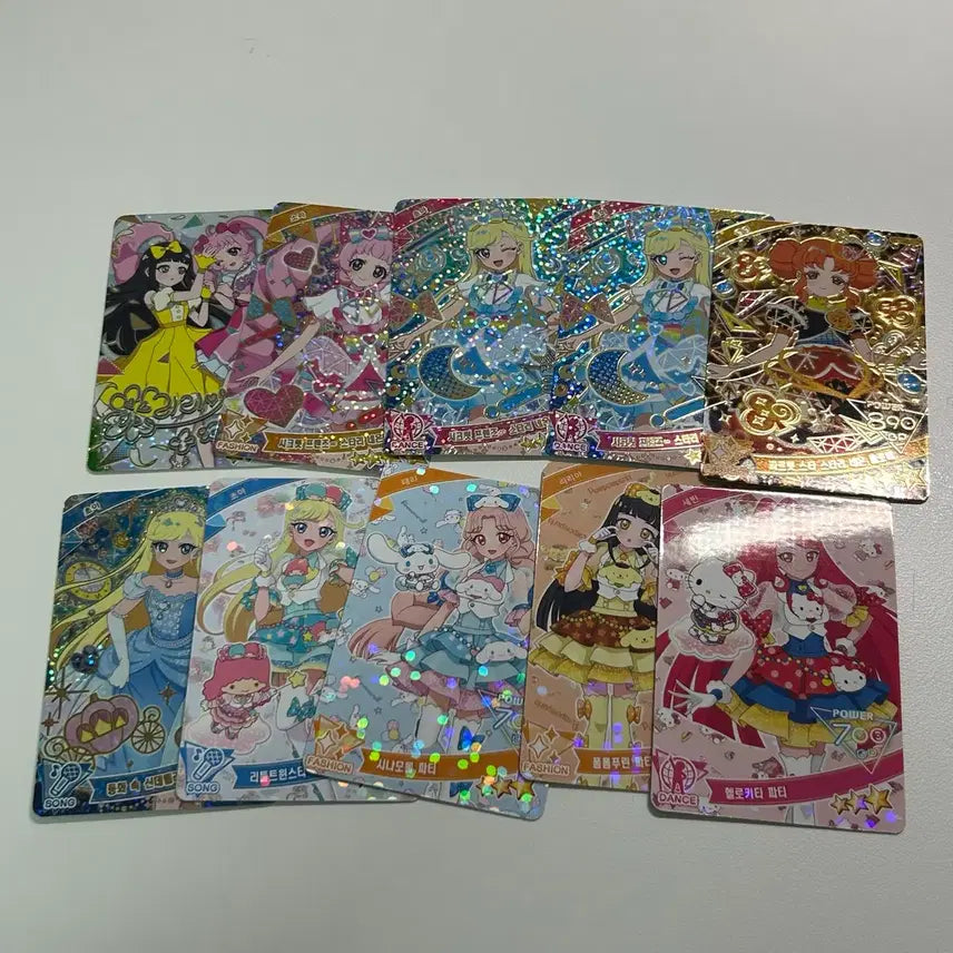 [BUNJANG] AIFREE Card Set / 아이프리 카드 3성 4성 교환 판매