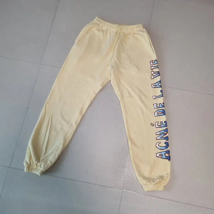 [BUNJANG] ACMED RABI Jogger Pants Yellow / 아크메드라비 조거 팬츠 옐로우