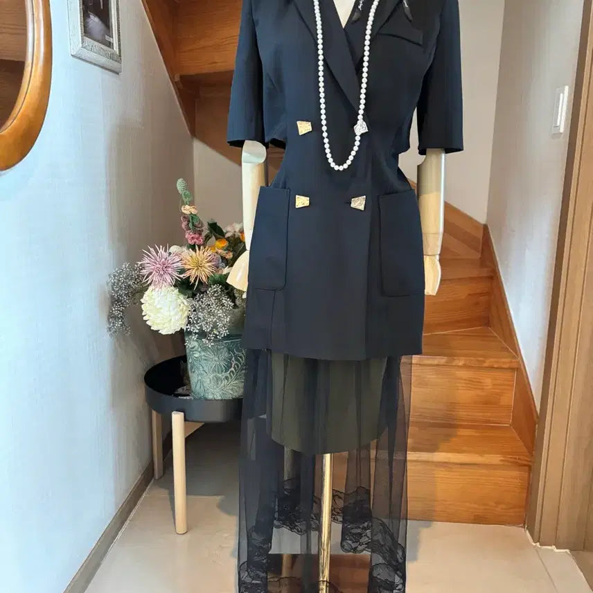 [BUNJANG] Merry Honc Black Jacket / Merry honc