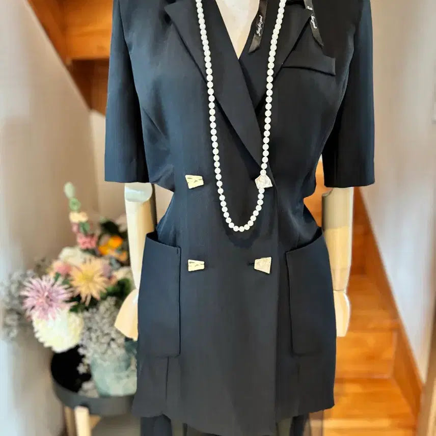 [BUNJANG] Merry Honc Black Jacket / Merry honc