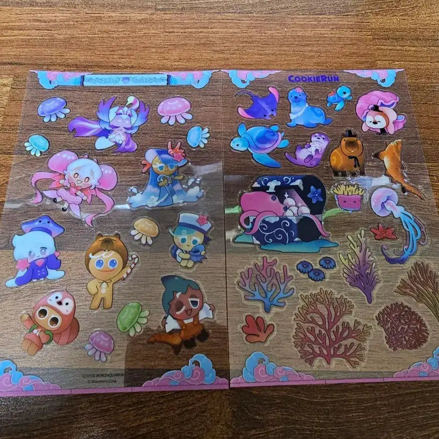 [BUNJANG] Cookie Run Lotte World Aquarium Goods Set / 쿠키런 롯데월드 아쿠아리움 굿즈