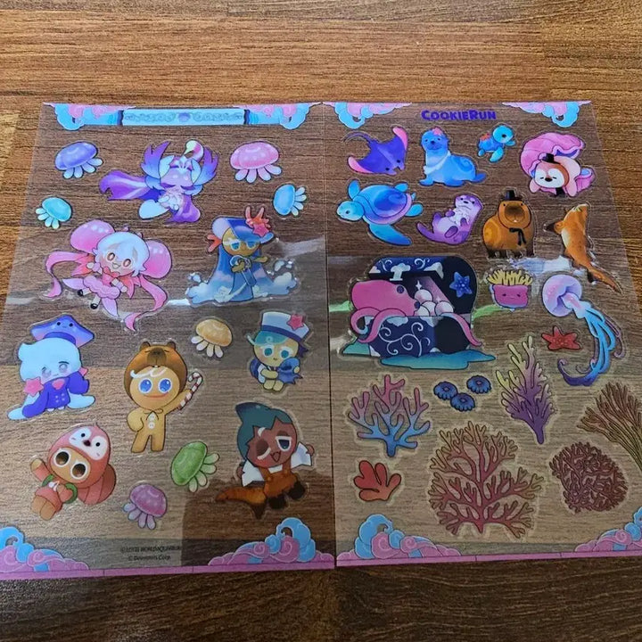[BUNJANG] Cookie Run Lotte World Aquarium Goods Set / 쿠키런 롯데월드 아쿠아리움 굿즈