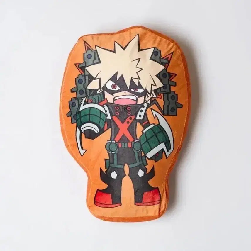 [BUNJANG] Spao My Hero Academia Bakugo Doll Cushion (Sealed) / 미개봉) 스파오 나의 히어로 아카데미아 바쿠고 인형 쿠션