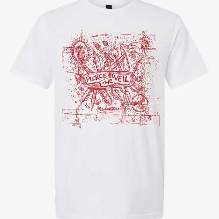 [BUNJANG] Pierce The Veil Band T-Shirt / 피어스 더 베일 피더베 pierce the veil 4집 밴드 티셔츠
