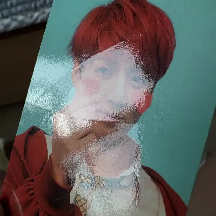[BUNJANG] BTS Jungkook Photocard Love Yourself Answer Album / 방탄소년단 Love Yourself Answer 앨범 (손하트정국포카)