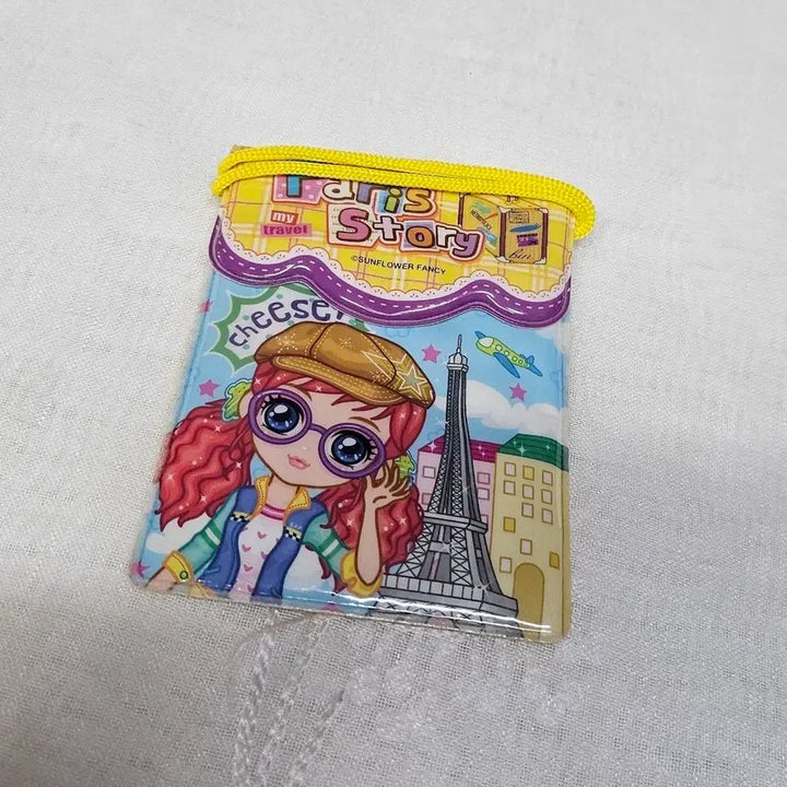 [BUNJANG] Sunflower Vintage Zipper Necklace Wallet Retro Character / 해바라기 팬시 고전문구 찍찍이 목걸이형 지갑 아바타 레트로 캐릭터