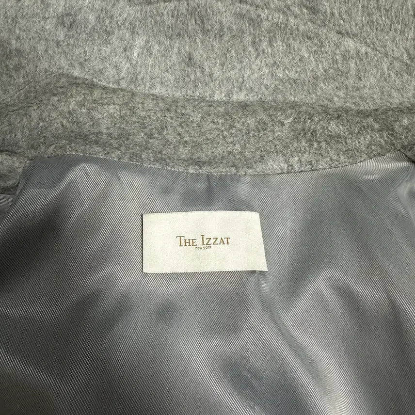 [BUNJANG] The Izzat Alpaca Blend Big Lapel Cocoon Coat (Size 66) / [The Izzat] 프리미엄 알파카 혼방 빅 라펠 코쿤 코트 (66)