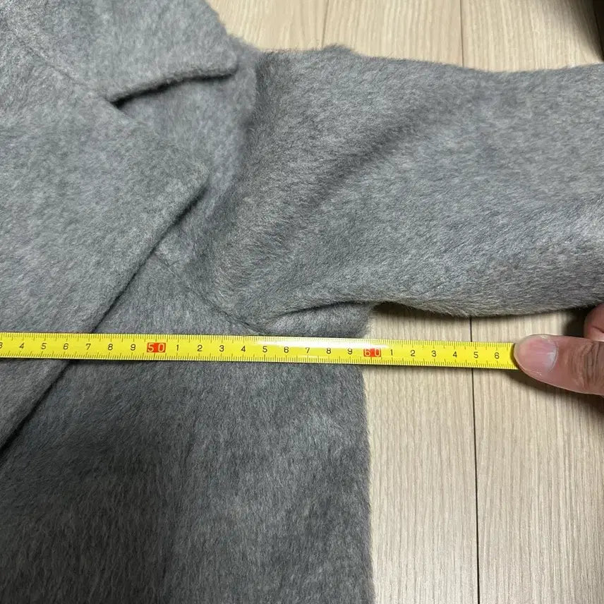 [BUNJANG] The Izzat Alpaca Blend Big Lapel Cocoon Coat (Size 66) / [The Izzat] 프리미엄 알파카 혼방 빅 라펠 코쿤 코트 (66)
