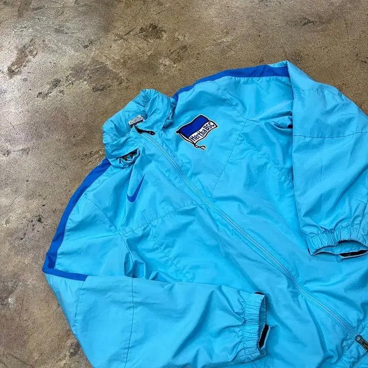 [BUNJANG] Nike Hertha BSC Windbreaker Blue / [정품/M] 나이키 헤르타 베를린 BSC 바람막이 블루