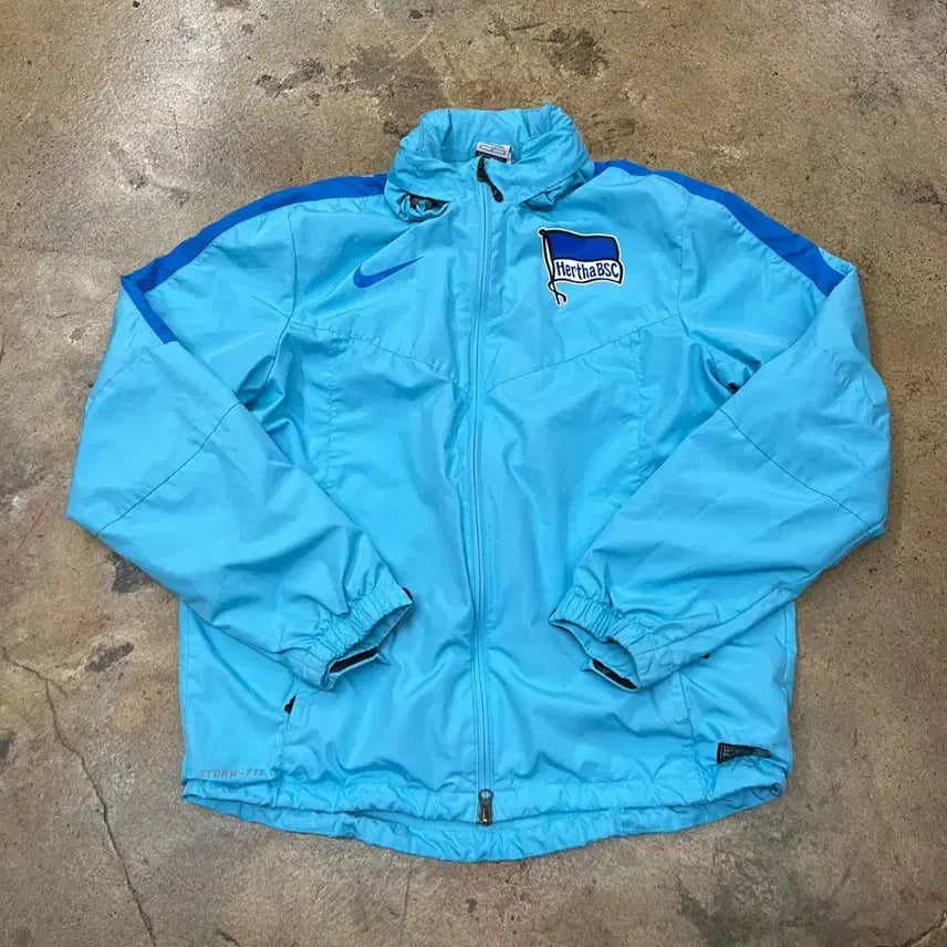 [BUNJANG] Nike Hertha BSC Windbreaker Blue / [정품/M] 나이키 헤르타 베를린 BSC 바람막이 블루